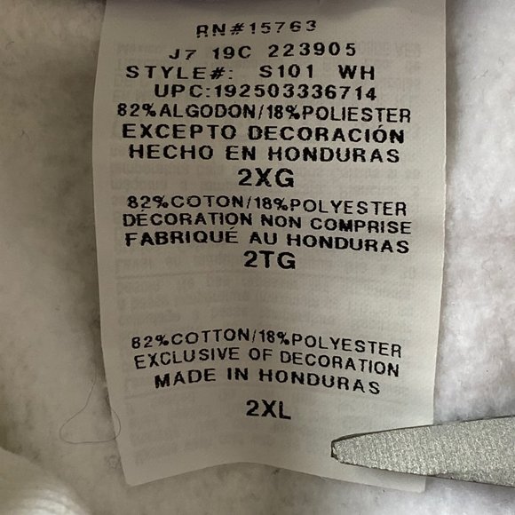 Faze Clan x Champion White Ghost Pullover Hoodie - Picture 9 of 11